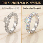 The Masterpiece Oval Premium Moissanite Ring