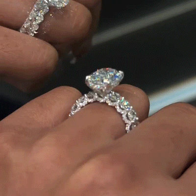 The Masterpiece Oval Premium Moissanite Ring